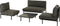 In The Mood Collection Salvador Palletkussens - L120 x B80/40 x H12 cm - Antraciet