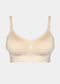 MAGIC Bodyfashion Mama Comfort - Voedingsbeha - Beugelloos met uitneembare pads - Latte