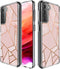 imoshion Hoesje Geschikt voor Samsung Galaxy S21 FE Hoesje Siliconen - imoshion Design hoesje - Roze / Meerkleurig / Goud / Pink Graphic
