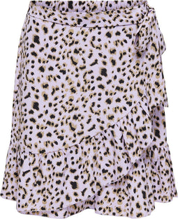 ONLY ONLANASTASIA FLOUNCE SKIRT - Korte wikkelrok met ruches - Maat XS