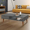 vidaXL - Salontafel - MOLDE - 100x55x31 - cm - massief - grenenhout - grijs