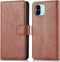 iMoshion Hoesje Geschikt voor Xiaomi Redmi A2 / Redmi A1 Hoesje Met Pasjeshouder - iMoshion Luxe Bookcase - Bruin