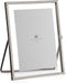 Giftdecor Fotolijstje voor 13 x 18 cm foto - zilver - metaal - Modern - frame 18 x 23 cm - staand