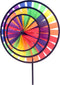 Rhombus Windgame Triple Wheel