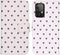 iMoshion Hoesje Geschikt voor Samsung Galaxy A52 (4G) / A52s / A52 (5G) Hoesje Met Pasjeshouder - iMoshion Design Softcase Bookcase - Wit / Zwart / Hearts Allover White