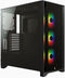 Corsair iCUE 4000X RGB - Mid-Tower ATX Behuizing - Gehard glas - Zwart