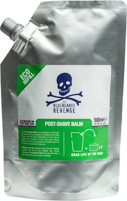 The Bluebeards Revenge Post-Shave Balm Refill Pouch 500 ml.