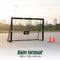 Umbro Voetbaldoel - Voetbal Goal 180 x 120 x 60 cm - Snelle Montage - Metaal - Zwart/Geel
