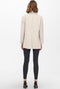 ONLY ONLLANA-BERRY L/S OVS BLAZER TLR - Dames Blazer - Oversized fit - Pumice Stone