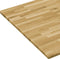 vidaXL - Tafelblad - rechthoekig - 23 - mm - 100x60 - cm - massief - eikenhout