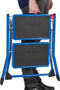 Huishoudtrap opstapje Handy blauw 2 treden