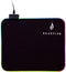 SureFire Silent Flight RGB-320 - Muismat - Achtergrondverlichting - Zwart