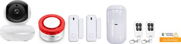 Smartsiren plus alarmsysteem + indoor eye camera - slim alarmsysteem zonder abonnement - Google Home en IFTTT