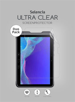 Selencia Tablet Screen protector - Geschikt voor Samsung Galaxy Tab Active 4 Pro - Duo Pack Ultra Clear Screenprotector tablet