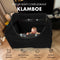 Deryan Luxe Campingbed Klamboe - Pop Up Night Cover - Volledig Verduisterd - Zwart