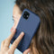 iMoshion Hoesje Geschikt voor OnePlus 8T Hoesje Siliconen - iMoshion Color Backcover - Donkerblauw
