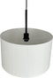 Dyberg Larsen Calix - Hanglamp - Stof - Nature/Black