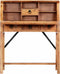 vidaXL - Schrijftafel - 90x40x107cm - massief - acaciahout