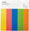 Cricut - Smart Paper - 30,5 cm x 30,5 cm - Geel Rood Korenbloemblauw Lichtgroen Mandarijn (10 stuks)