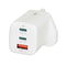 iBOX C-65 - GaN 65W universele oplader - Britse stekker - Wit