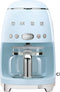 SMEG DCF02PBEU - Filterkoffiemachine - 10 koppen - Warmhoudfunctie - Pastelblauw