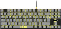 FR-TEC BATPCKEY - Toetsenbord TKL - Mechanische keyswitch QWERTY - Zwart Geel