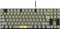 FR-TEC BATPCKEY - Toetsenbord TKL - Mechanische keyswitch QWERTY - Zwart Geel