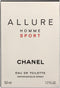 Chanel Allure Homme Sport edt spray 50 ml