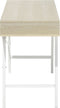 CLARITA - Bureau - Lichte houtkleur - MDF