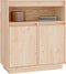 vidaXL - Dressoir - 70x34x80 - cm - massief - grenenhout