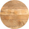 vidaXL - Tafelblad - rond - Ø - 60x3,8 - cm - massief - ruw - mangohout