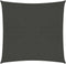 vidaXL - Zonnezeil - 160 - g/m² - 7x7 - m - HDPE - antracietkleurig