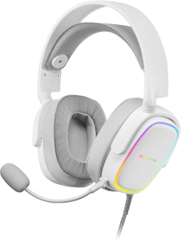 Mars Gaming MHAXW - Gaming Headset - Afneembare microfoon - Wit