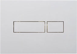 Plieger Flair - Bedieningsplaat - Dual flush - Wit