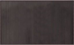 vidaXL - Vloerkleed - rechthoekig - 60x100 - cm - bamboe - donkerbruin