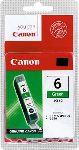 Canon BCI-6 - Inktpatroon - 3 kleuren - Groen (3 stuks)