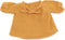 Byastrup Babypopkleding Blouse Meisjes 38-42 Cm Katoen Geel