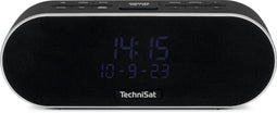 TechniSat DIGITRADIO 53 BT - Klokradio DAB+ Bluetooth - Zwart