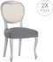 Stoelhoes Eysa TROYA Grijs 50 x 5 x 50 cm 2 Stuks