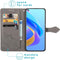 iMoshion Hoesje Geschikt voor Oppo A76 (4G) Hoesje Met Pasjeshouder - iMoshion Mandala Bookcase - Grijs