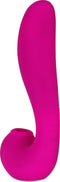 Evolved - Veelzijdige vibrator met tongetje en G-spot pulsaties - Roze