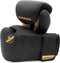 Hayabusa T3 LX - Bokshandschoenen - Luxe volnerf Italiaans leer - Obsidian / Goud - 14 oz