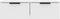 vidaXL Wandkast - 68x30x20 cm - bewerkt hout - wit