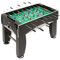 BigBuy Fun Silver - Tafelvoetbal - 2 spelers - Zwart