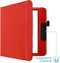 imoshion E-reader Hoesje - Geschikt voor Kobo Libra H2O - Vegan Leather Bookcase - Rood
