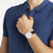 Pierre Cardin Belleville Park CBV.1025 Horloge - Leer - Zwart - Ø 41 mm
