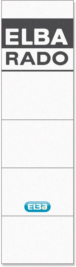 Elba Rado Plast rugetiket ft 4 | 4 x 15 | 9 cm | pak van 10 stuks