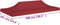 vidaXL - Partytentdak - 580 x 291 cm - UV- en waterbestendig - Bordeauxrood