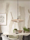 GOOD&MOJO Hanglamp Zanzibar - Rotan Wit - Ø55cm - Modern - Hanglampen Eetkamer, Slaapkamer, Woonkamer