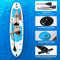 Mesuvida SUP Board - Opblaasbaar Stand Up Paddling Board - 160 kg draagvermogen - 320 x 81 x 15 cm